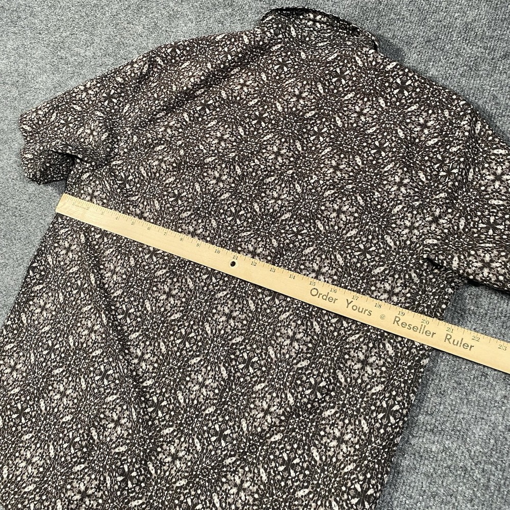Tommy Bahama The Bahama Coast Short Sleeve Shirt Geometric Abstract Stretch - Picture 7 of 7